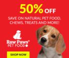 Raw Paws Pet Food Coupon