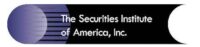 Securities Institute of America Coupon